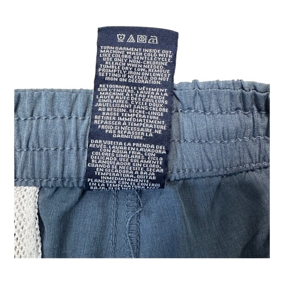 Nautica Boy's Blue Active Pull-On Shorts with Drawstring Waist Size 8 - Picture 8 of 9